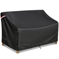 Weather-Resistant 3-Seater Outdoor Sofa Cover with UV Protection & Secure Fit by Arlmont & Co.