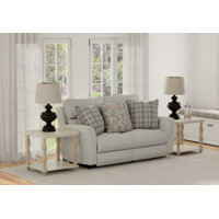 Chappy Power Lay Flat Reclining Loveseat by Lark Manor