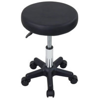 Round Rolling Stool Chair by Latitude Run