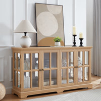 59" Wide Sideboard With Glass Doors by Wrought Studio
