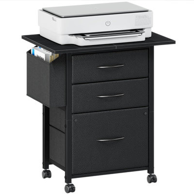3 Drawer File Cabinet With 22