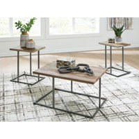 Delmon Table (Set Of 3) by 17 Stories
