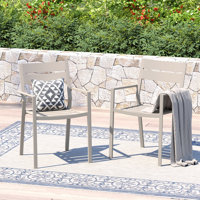 Outdoor Patio Dining Chairs by Ebern Designs