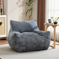 Large Fabric Bean Bag Chair & Lounger by Trule