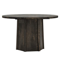 Modern Farmhouse Round Dining Table, Dining Room Table, Multifunction Table for 4-6 people by Gracie Oaks