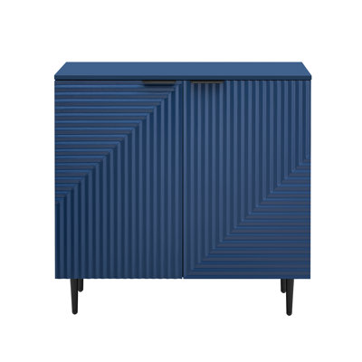 Minimalist Side Cabinet, Functional Cabinet With Geometric Design by George Oliver