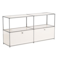 Modular Metal Office Storage Cabinets With Adjustable Shelves by Hokku Designs