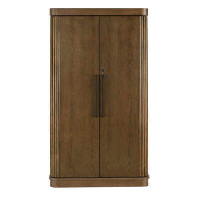 Timmerman Bar Wine Storage Cabinet With Keys And LED Lights