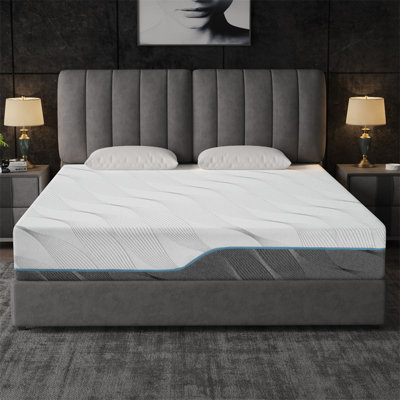 10 Inch Memory Foam Mattress Medium Firmness Mattress In A Box by Alwyn Home
