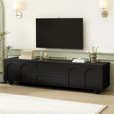 Entertainment Center with 5 Iron Round Legs by Ivy Bronx