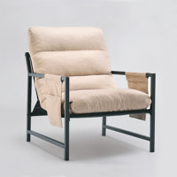 Metal Framed Sling Accent Chair by Ebern Designs