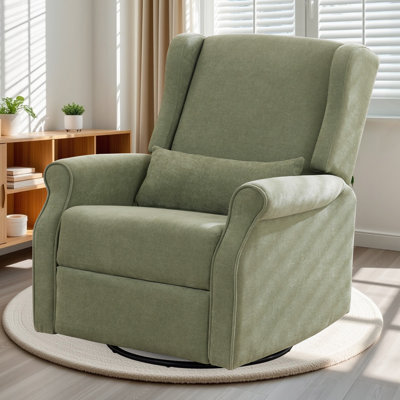 Nursery Glider Recliner Chairs Manual Swivel Rocker Reclining Chair