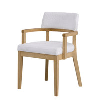 Tehila 32"H Upholstered Side Chair in Oak (Set of 2) by Corrigan Studio
