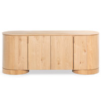 Derby Oval 4 Door Wood Sideboard by Joss & Main