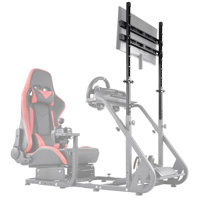 Anman Monitor Stand TV Stand only for the bracket shown in the picture Racing Simulator Cockpit Stand fit Logitech G29 G920 G923 Thrustmaster by Inbox Zero