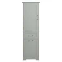Bathroom Storage Cabinet, Freestanding Storage Cabinet by Red Barrel Studio