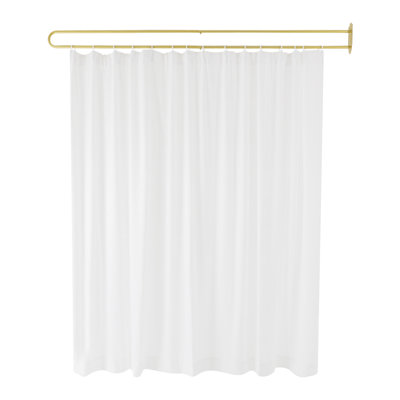 Hanging Room Divider With Privacy Curtain