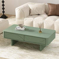 Ella 47" Modern Coffee Table with 2 Drawers by Manhattan Comfort