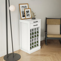 Stylish and Functional Modular Wine Bar Cabinet for Wine Enthusiasts