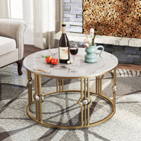 Marble Coffee Table for Living Room by Mercer41