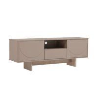 Ella 59" Modern TV Stand with Adjustable Shelves for TVs up to 55"