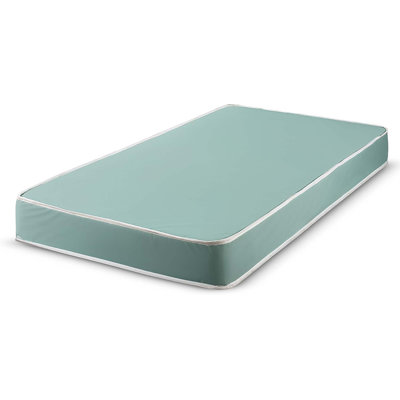 5-Inch Firm Foam Mattress With Water-Resistant Vinyl Cover by Ebern Designs