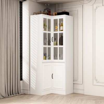 78.9"H Corner China Cabinet by Winston Porter