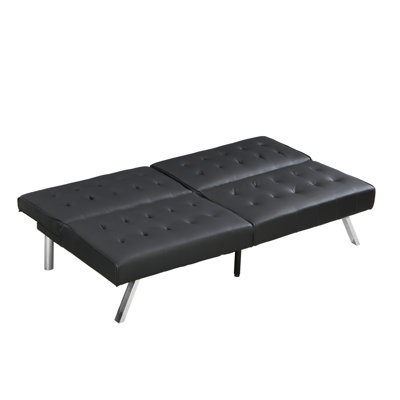 WOOD FRAME, STAINLESS LEG, FUTON