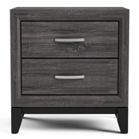 Ferris Beeson 2-Drawer Nightstand by George Oliver