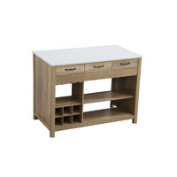 48 inch Kitchen Island by Latitude Run