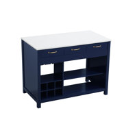 48 inch Kitchen Island by Latitude Run