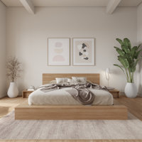Makoa 4-Piece Low Platform Bedroom Set, Queen by Union Rustic