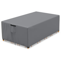 Waterproof & Dust-Proof Patio Furniture Covers for Outdoor Table and Chairs by Arlmont & Co.