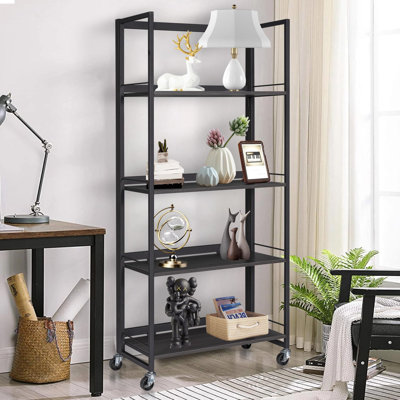 Folding Bookshelf by 17 Stories