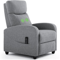 Recliner Chair Massage Sofa, Theater Seat, Lumbar Support, Adjustable Backrest