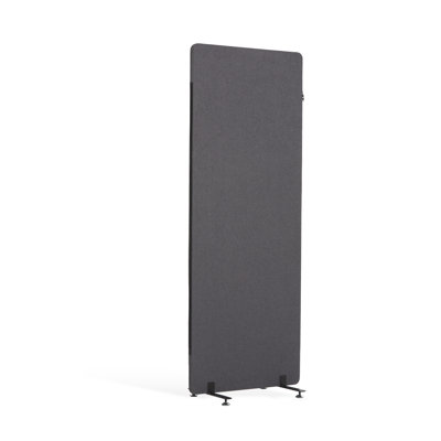 24" x 66" Cubicle Divider,Freestanding Privacy Screen, Cubicle Divider with Fixed and Sliding Feet 2-Sided Detachable Side Zipper by Ebern Designs