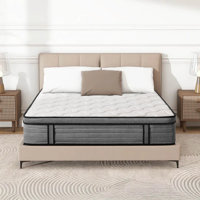 Mattress, Hybrid Mattress In A Box, Pocket Springs For A Cool Sleep, Medium Firm Feel With Motion Isolation