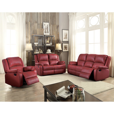 Zuriel Upholstered Motion Loveseat by Red Barrel Studio