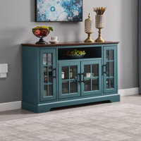 Buffet Table Sideboard with 4 Doors by Winston Porter