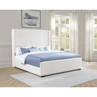Rosehill Upholstered Wingback Bed by Latitude Run