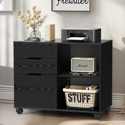 Lateral File Cabinet With 3 Drawers by Latitude Run