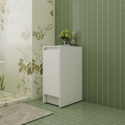 Freestanding Bathroom Storage Cabinet, Accent Cabinet With Soft Close Doors by Hokku Designs
