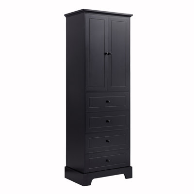 Storage Cabinet With 2 Doors And 4 Drawers by Lark Manor