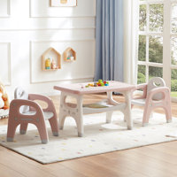 Kids Table and 2 Chairs Set by Zoomie Kids
