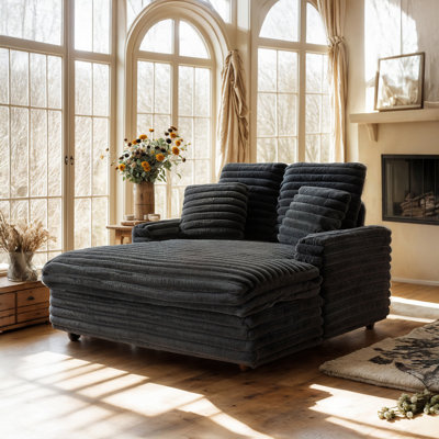 53"W Sofa Bed Indoor With Throw Pillows And Armrests, Plush Chair Bed For Living Room, Sleeper Chair by Latitude Run