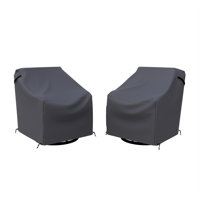 Linkwood Rocking Swivel Outdoor Patio Chair Covers by Arlmont & Co.