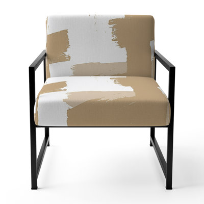 Walt Crossing Paths II - Upholstered Modern Accent Arm Chair