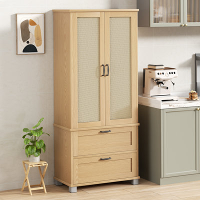 Chanah 63.8"H Kitchen Pantry by Bay Isle Home