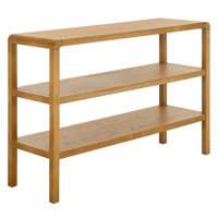 Omara 2 Shelf Console Table by Latitude Run