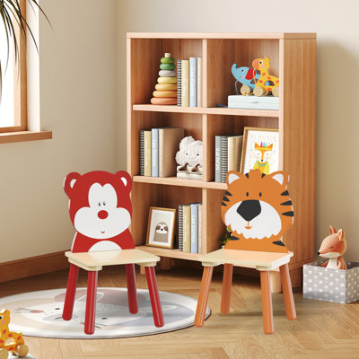Kids Table and Chairs Set, 3-5 Pieces Toddler Table and Chair Set, Wooden Activity Play Table Set by Zoomie Kids